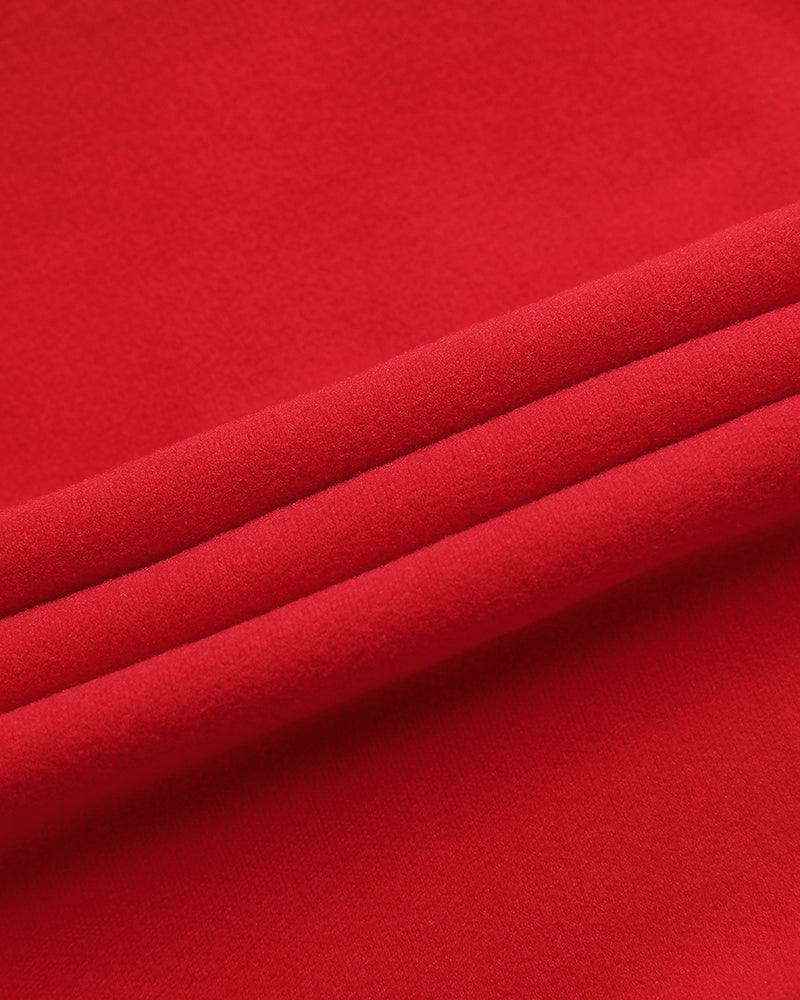 Keyhole Neck Long Sleeve Pullover Top Beaded Hollow Out Blouse Top